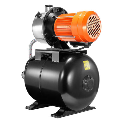 Shallow Well Pump 1 HP With 5 Gallon Pressure Tank