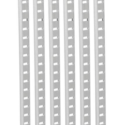 Shelf Pilaster Strips 72.7 Inch, 20 Pack With Screws