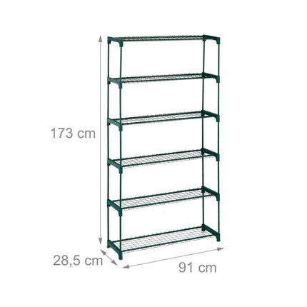 Regal für Pflanzen 6 Böden