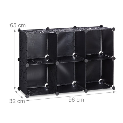 Regalsystem 6 Fächer