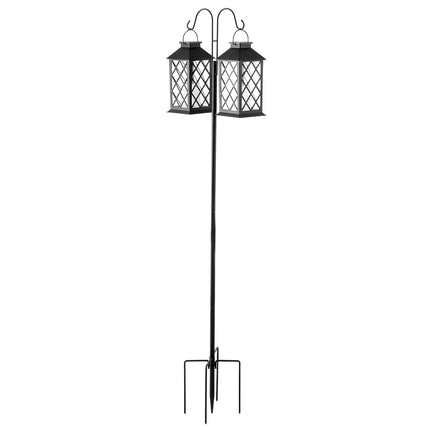 Shepherd Hooks, 8-Pack 60-Inch Dual-Arm Bird Feeder Pole