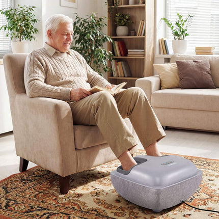 Shiatsu masážní přístroj na nohy s vyhříváním a 3stupňovým hnětením