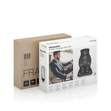 Shiatsu termální masážní podložka na sedadlo Masseatsu InnovaGoods