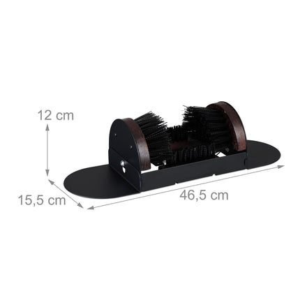 Shoe Scraper with Surround Brushes for Outdoor Cleaning