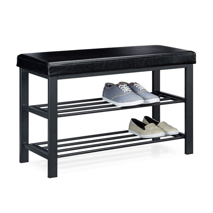 Lavice na boty s polstrovaným sedákem