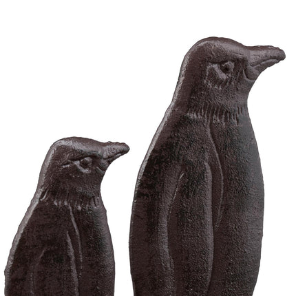 Shoe brush in cast iron with animal motifs