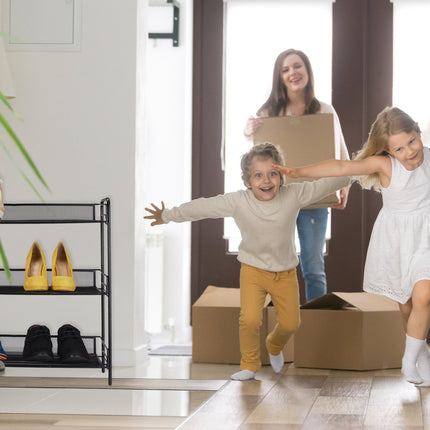 Shoe shelf with 3 shelves