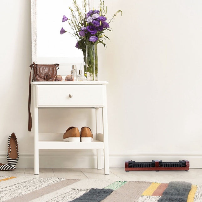 Schoenen wassen met borstels