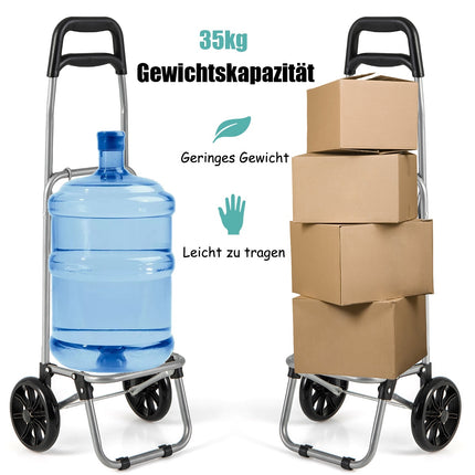 Nákupní taška na kolečkách, skládací 32.8L, 35kg, 2 kolečka