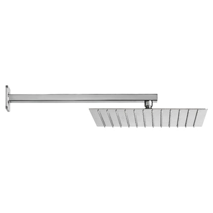 Shower Faucet Set – 12-Inch Square Rain Head, Handheld