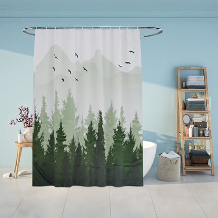 Duschvorhang 180x200 cm mit Motiv