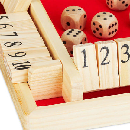 Shut The Box for 4 players