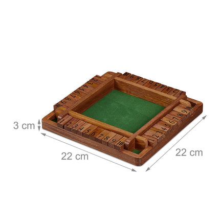 Shut The Box pro 4 hráče
