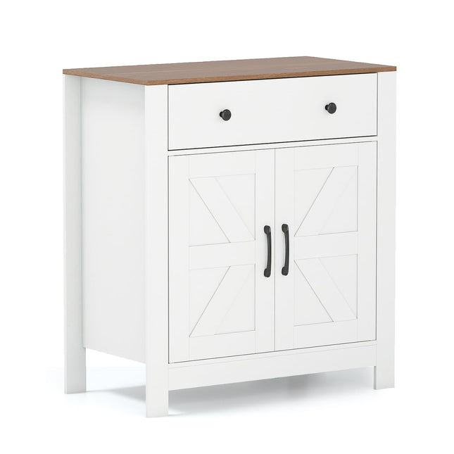 Dressoir met verstelbare plank, lade en deuren