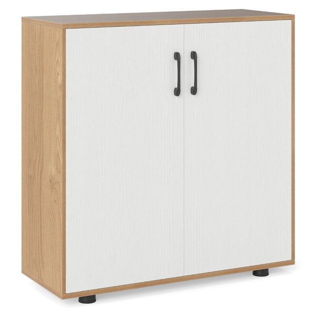 Dressoir met verstelbare plank en deuren, natuurlijke afwerking