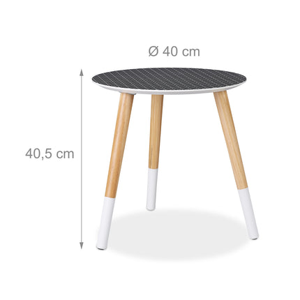 Odkládací stolek kulatý 40 cm