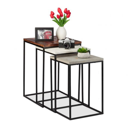 Bijzettafelset van 3