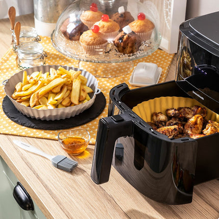 Silikonové košíky s kartáčem do horkovzdušných fritéz Mollicon InnovaGoods 2 ks