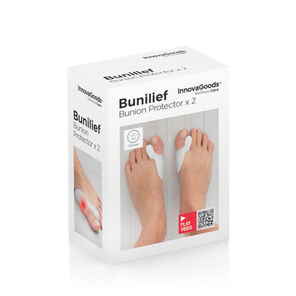 Silikonový korektor a chránič vbočeného palce Bunilief InnovaGoods 2 ks