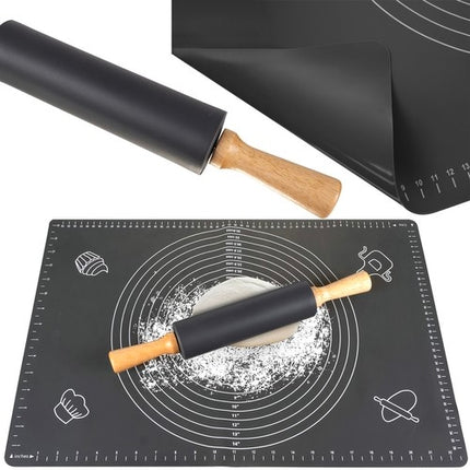 Silikonová podložka + váleček Ruhhy 22816