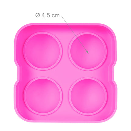 Silikonová forma na led sada 2 ks
