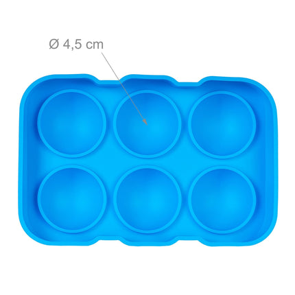 Silikonová forma na led sada 2 ks