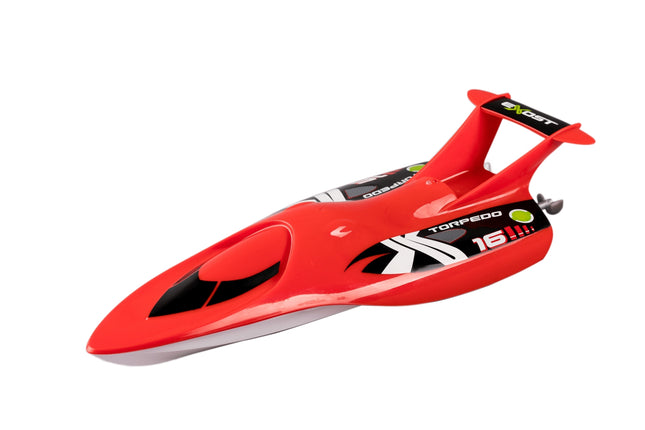 Silverlit Exost RC loď Torpedo, červená, měřítko 1:18