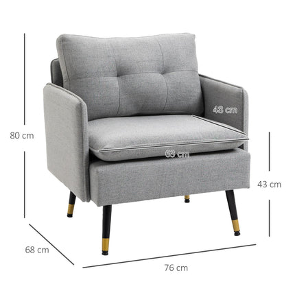 Relaxační křeslo; vzhled lnu, polštář, nosnost 120 kg