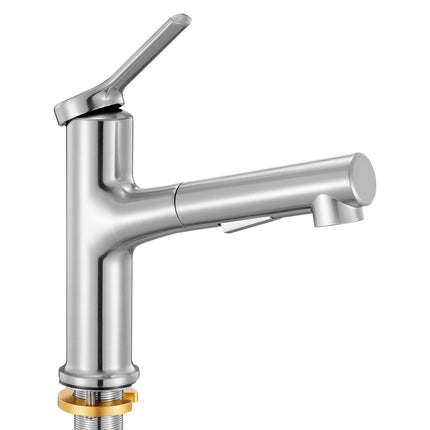 Single-Handle Pull-Out Sink Faucet, Brushed Nickel