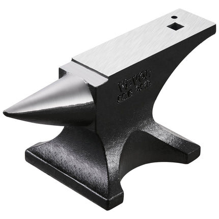 Single Horn Anvil, 55 lb, Cast Steel, 50 HRC Hardened Face