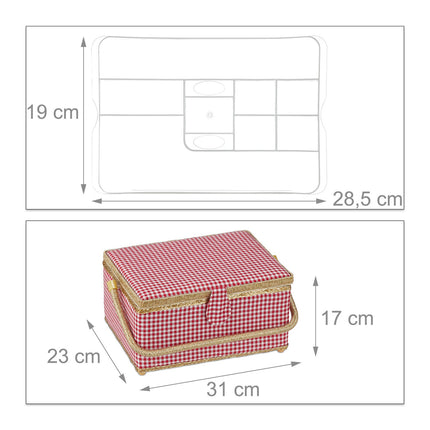 Sister box for fabric without content