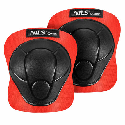Skate Protective Gear Set – Wrist Elbow Knee Pads, Red S