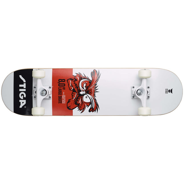 Skateboard Owl 8.0 bílá
