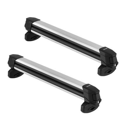 Ski And Snowboard Roof Rack, 6 Skis or 4 Boards, Lock