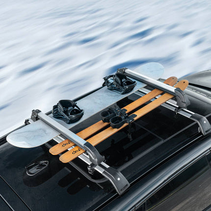 Ski and Snowboard Roof Rack 80.5 cm, Locking, 6 Skis