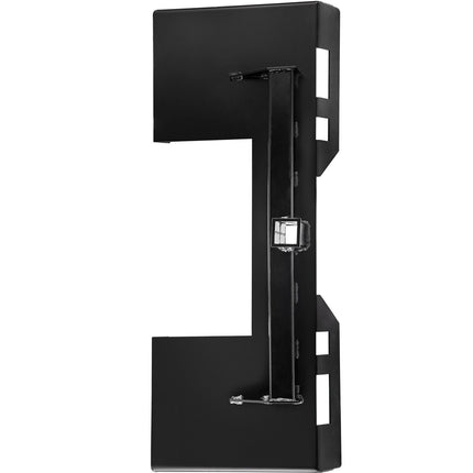 Skid Steer Quick Attach Mount Plate, 1/4 In Steel, 3000 lb