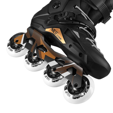Slalom Inline Skates, Size 36, 80mm Wheels