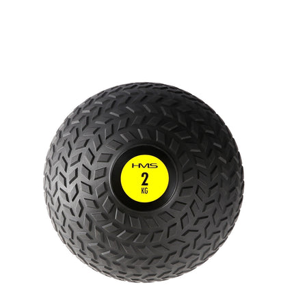 Slam ball posilovací míč, 2 kg, odolné fitness náčiní