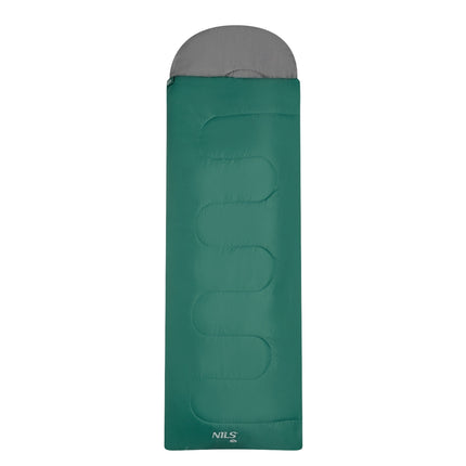 Sleeping Bag, Green-Gray, Size L, Lightweight