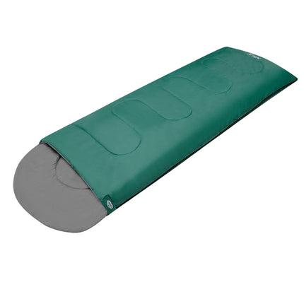 Sleeping Bag, Green-Gray, Size L, Lightweight