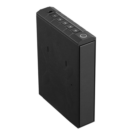 Slider Handgun Safe, Fingerprint Keypad Key, Lighted