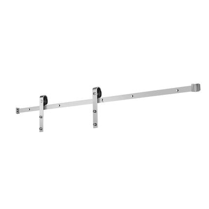 Sliding Barn Door Hardware Kit, 6.6 Ft Track, 330 lb