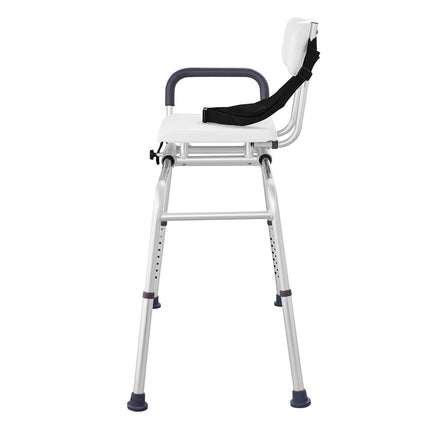 Sliding Tub Transfer Bench, Height Adjustable, 400 Lb Capacity