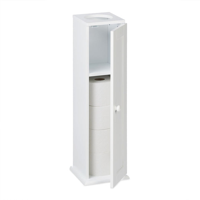 Schmaler Toilettenschrank mit 2 Einlegeböden