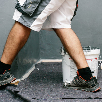 Slip-Resistant Floor Protection Fleece, 1x25m, 220g/m²