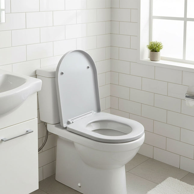Duroplastové WC sedátko se zpomalovacím sklápěním, snímatelné, univerzální