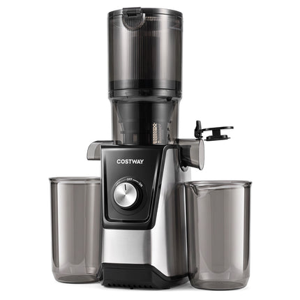 Slow Juicer with 11cm Feed Chute & Reverse Function, Black