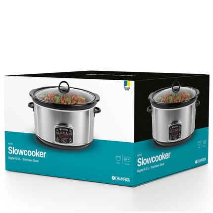 Pomalý hrnec 6.5L 320W SC210 nerez