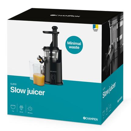Šnekový odšťavňovač 1L 200W SJ510 černá