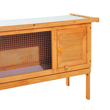 Klec pro drobná zvířata odolná proti povětrnosti, dřevo a kov, 90x45x65 cm